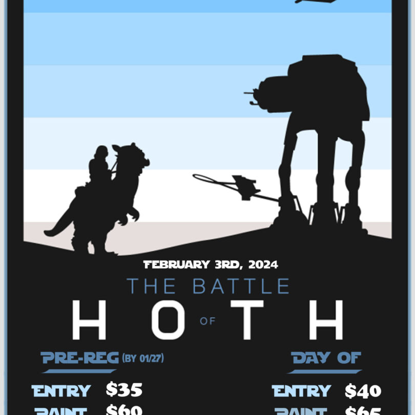 Battle of Hoth 2023 poster